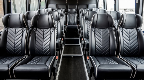 20 passenger minibus inside bonita springs