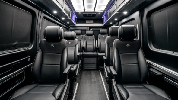 cape coral sprinter van with driver interior